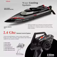 WLtoys WL916 WL912-A RC Boat 2.4Ghz 55KM/H 35KM/H High Speed Racing Watercraft Remote Control Speedboat Toys For Children